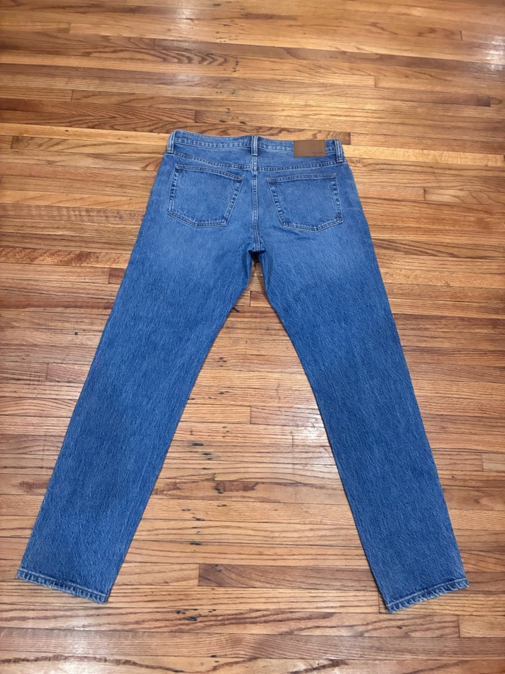 Madewell Indigo Blue Denim Jeans - Picture 2 of 3